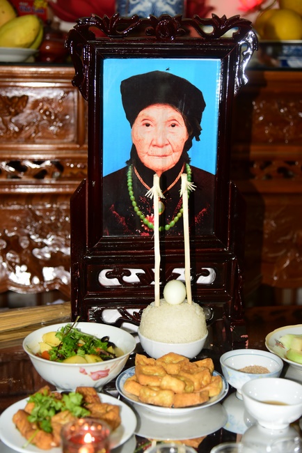 The ceremony praying for rebirth in Nam Dinh