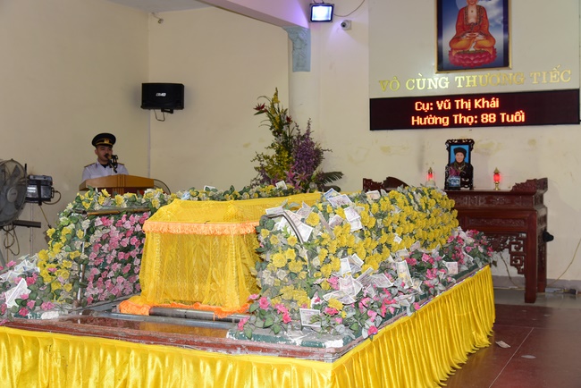The ceremony praying for rebirth in Nam Dinh