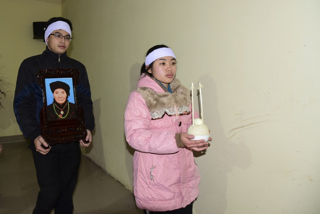 The ceremony praying for rebirth in Nam Dinh