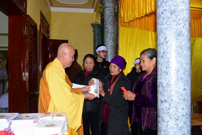 The ceremony praying for rebirth in Nam Dinh
