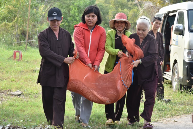 Releasing creatures  at High U Minh forest