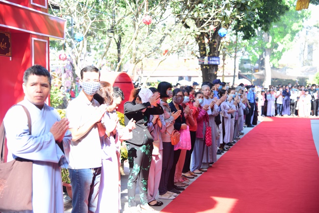 The Ceremony Praying for Peace in New Year