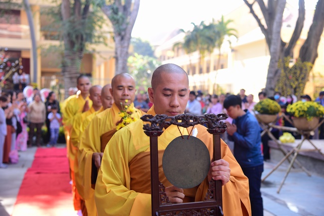 The Ceremony Praying for Peace in New Year