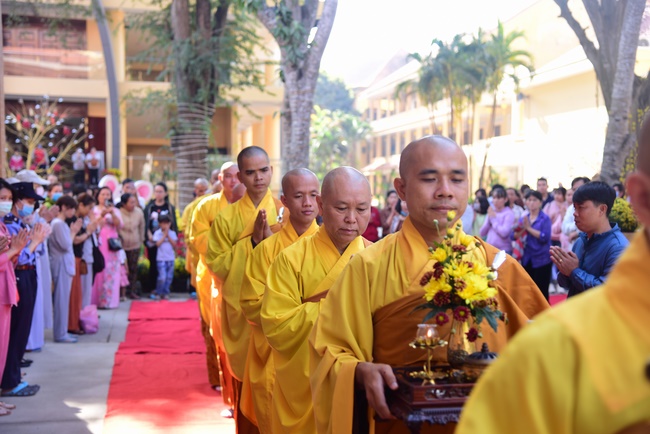 The Ceremony Praying for Peace in New Year