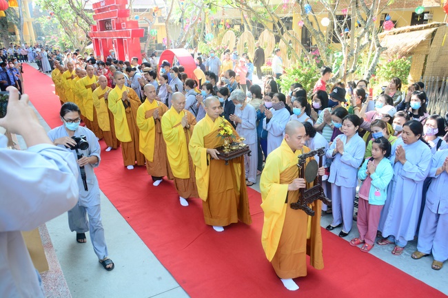 The Ceremony Praying for Peace in New Year