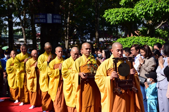 The Ceremony Praying for Peace in New Year