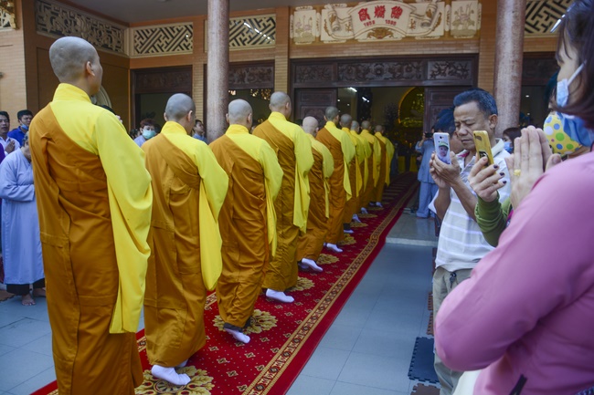 The Ceremony Praying for Peace in New Year