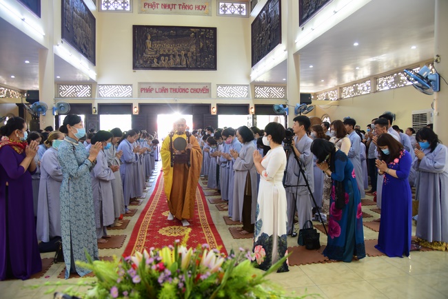 The Ceremony Praying for Peace in New Year