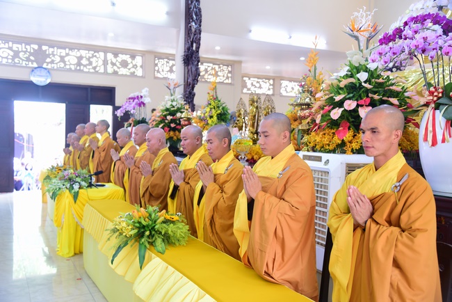 The Ceremony Praying for Peace in New Year