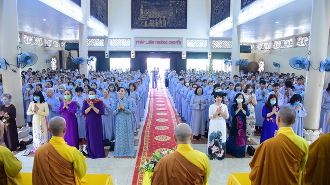 The Ceremony Praying for Peace in New Year