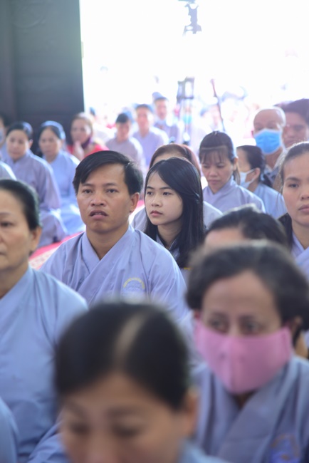 The Ceremony Praying for Peace in New Year
