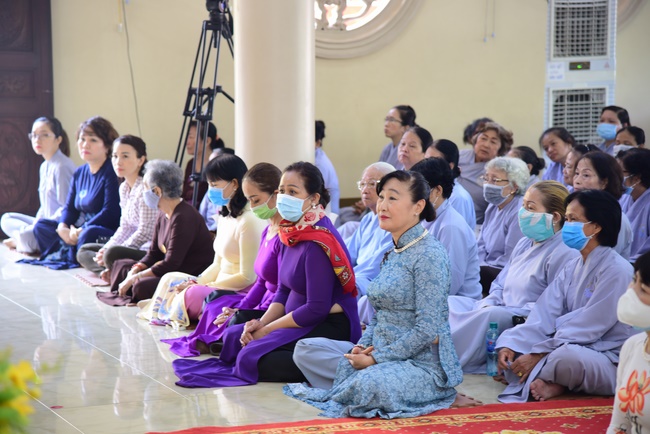The Ceremony Praying for Peace in New Year