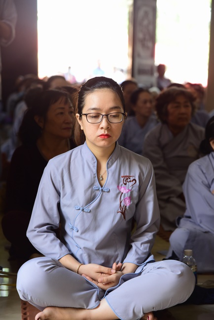 The Ceremony Praying for Peace in New Year