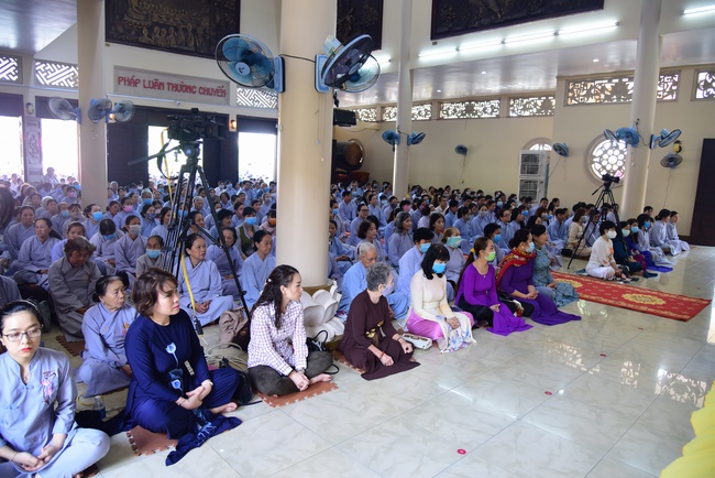 The Ceremony Praying for Peace in New Year