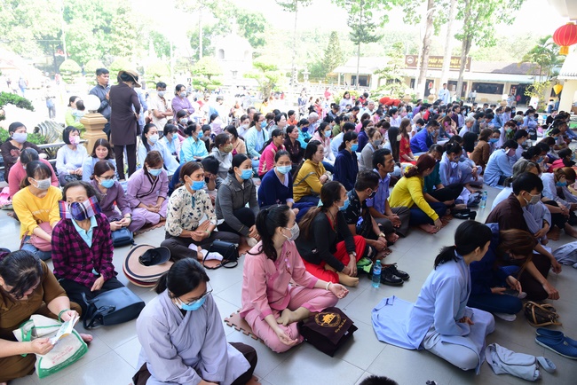 The Ceremony Praying for Peace in New Year