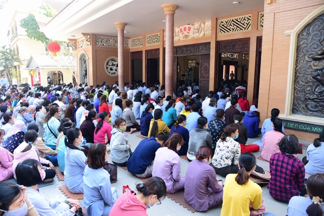 The Ceremony Praying for Peace in New Year