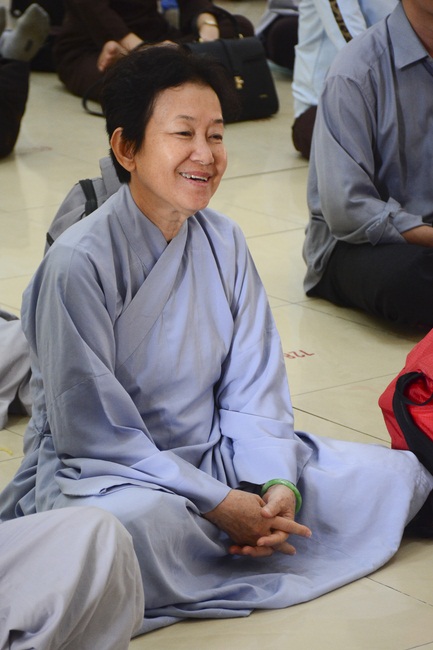 The Ceremony Praying for Peace in New Year