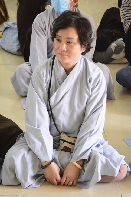 The Ceremony Praying for Peace in New Year