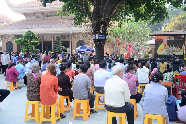 The Ceremony Praying for Peace in New Year