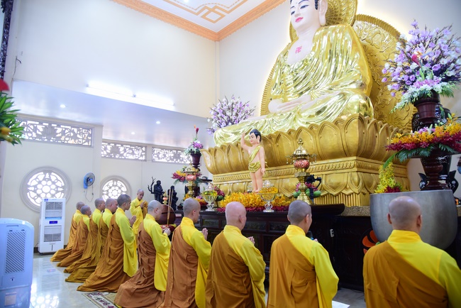 The Ceremony Praying for Peace in New Year