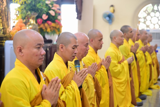 The Ceremony Praying for Peace in New Year
