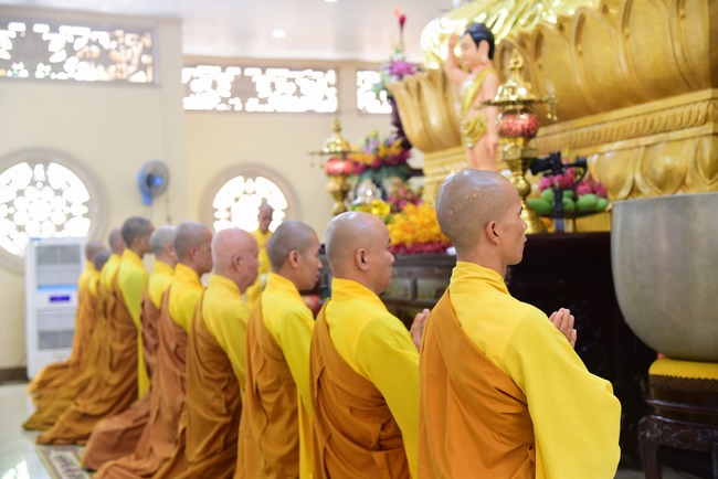 The Ceremony Praying for Peace in New Year
