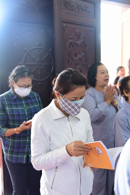 The Ceremony Praying for Peace in New Year