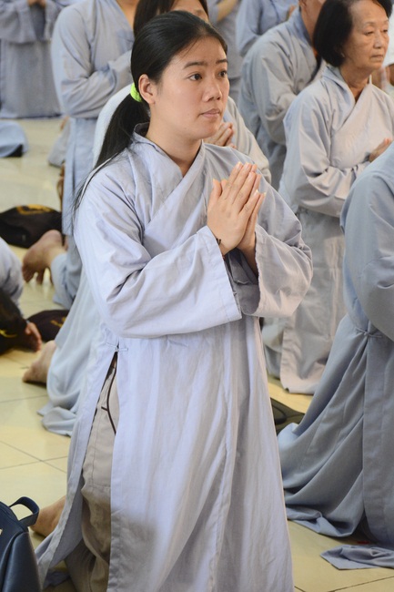 The Ceremony Praying for Peace in New Year