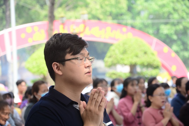 The Ceremony Praying for Peace in New Year