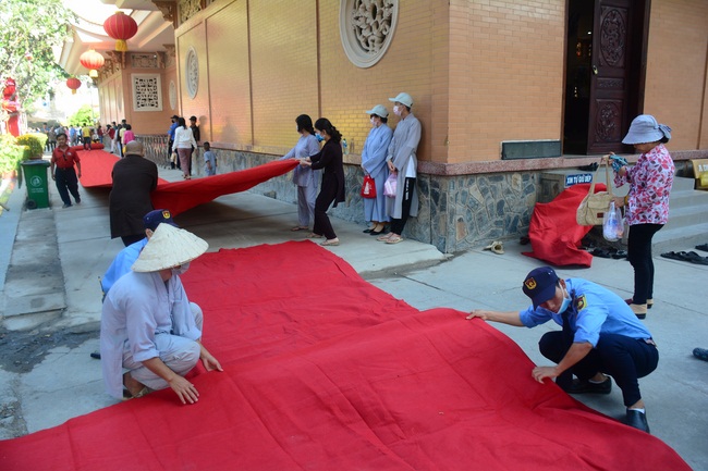 The Ceremony Praying for Peace in New Year