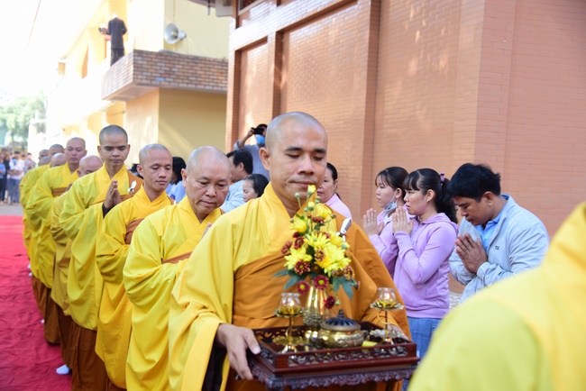 The Ceremony Praying for Peace in New Year