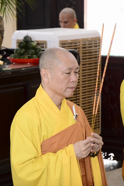 The Wedding Ceremony at the pagoda