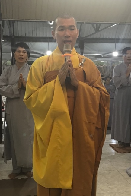 Prostrating five-hundred names Bodhisattva Avalokitesvara at the branch of Hoang Phap Pagoda, Cu Chi
