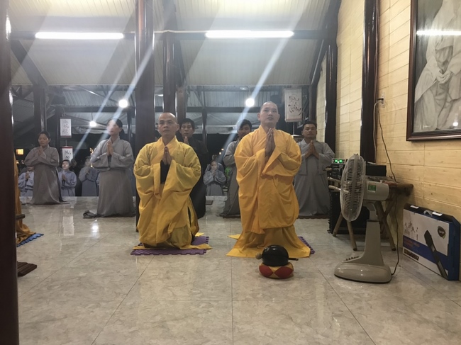 Prostrating five-hundred names Bodhisattva Avalokitesvara at the branch of Hoang Phap Pagoda, Cu Chi