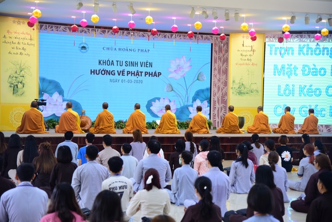 Ngày tu Sinh Viên Hướng Về Phật Pháp