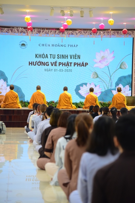 Ngày tu Sinh Viên Hướng Về Phật Pháp
