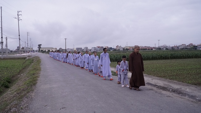 Khóa tu Con Đã Về lần 2 chùa Đống Cao,Thanh Hóa