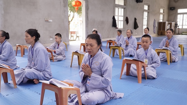 Khóa tu Con Đã Về lần 2 chùa Đống Cao,Thanh Hóa