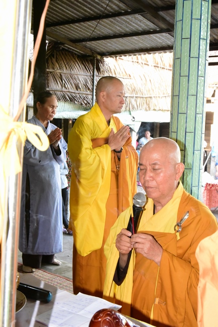 Lễ cầu siêu tại Hậu Giang