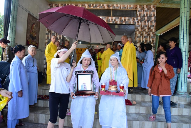 Lễ cầu siêu tại Hậu Giang