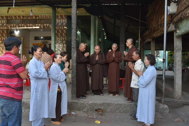 Lễ cầu siêu tại Hậu Giang