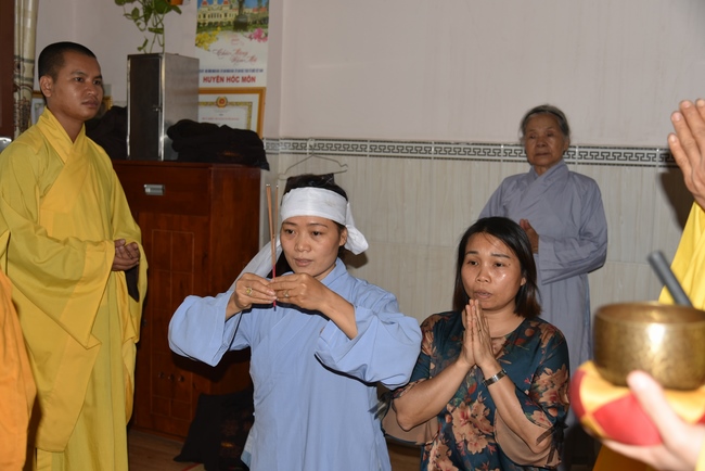 Lễ cầu siêu ở Hóc Môn