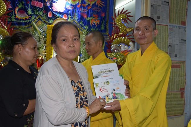The ceremony praying for peace