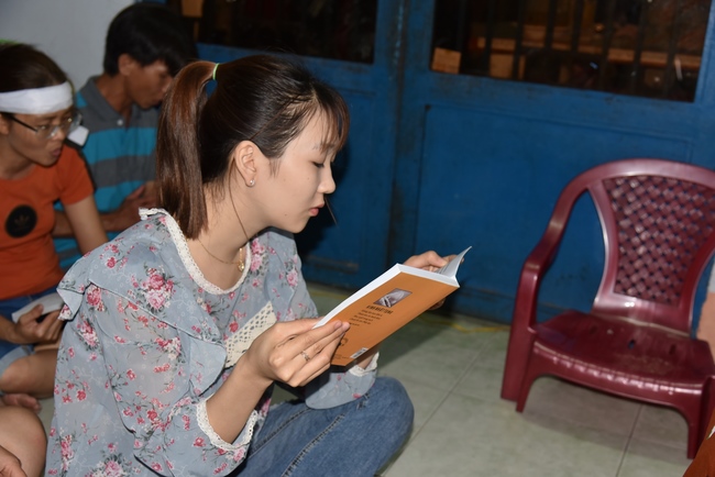The ceremony praying for peace