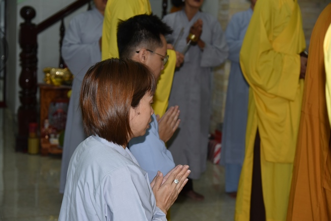 Praying for rebirth in Vinh Long