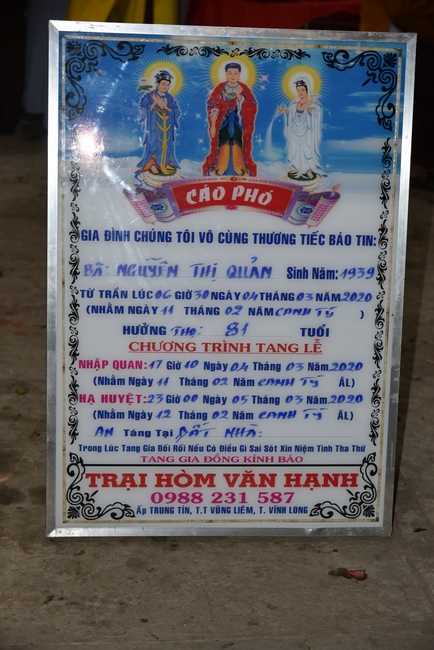 Praying for rebirth in Vinh Long