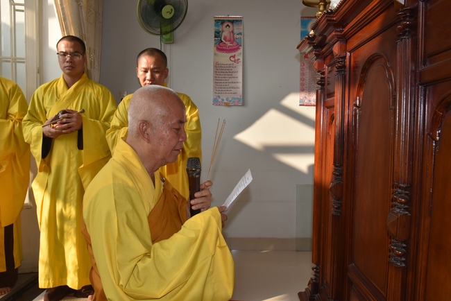 Praying for rebirth in Vinh Long