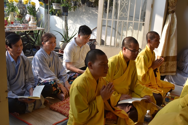 Praying for rebirth in Vinh Long