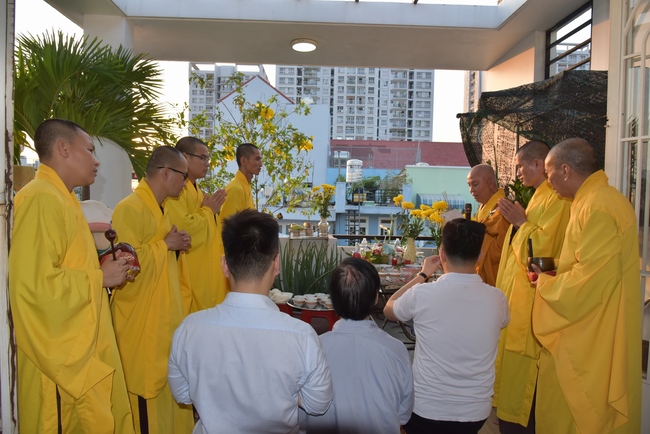 Praying for rebirth in Vinh Long