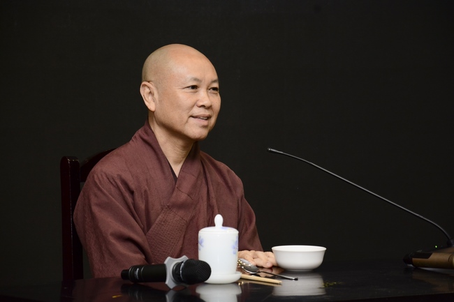 Monks at Hoang Phap Pagoda Studying of demeanor